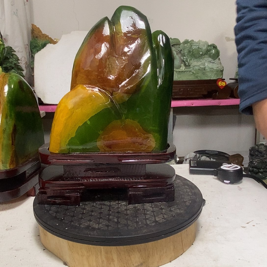 奋***磊玉玉未镶嵌居家摆件