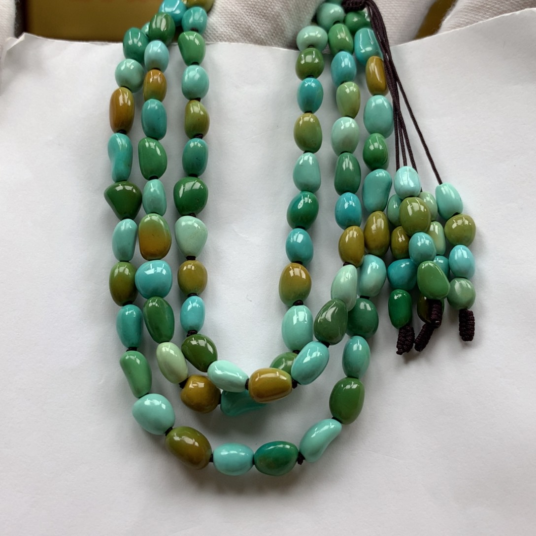 绿松石长链未镶嵌