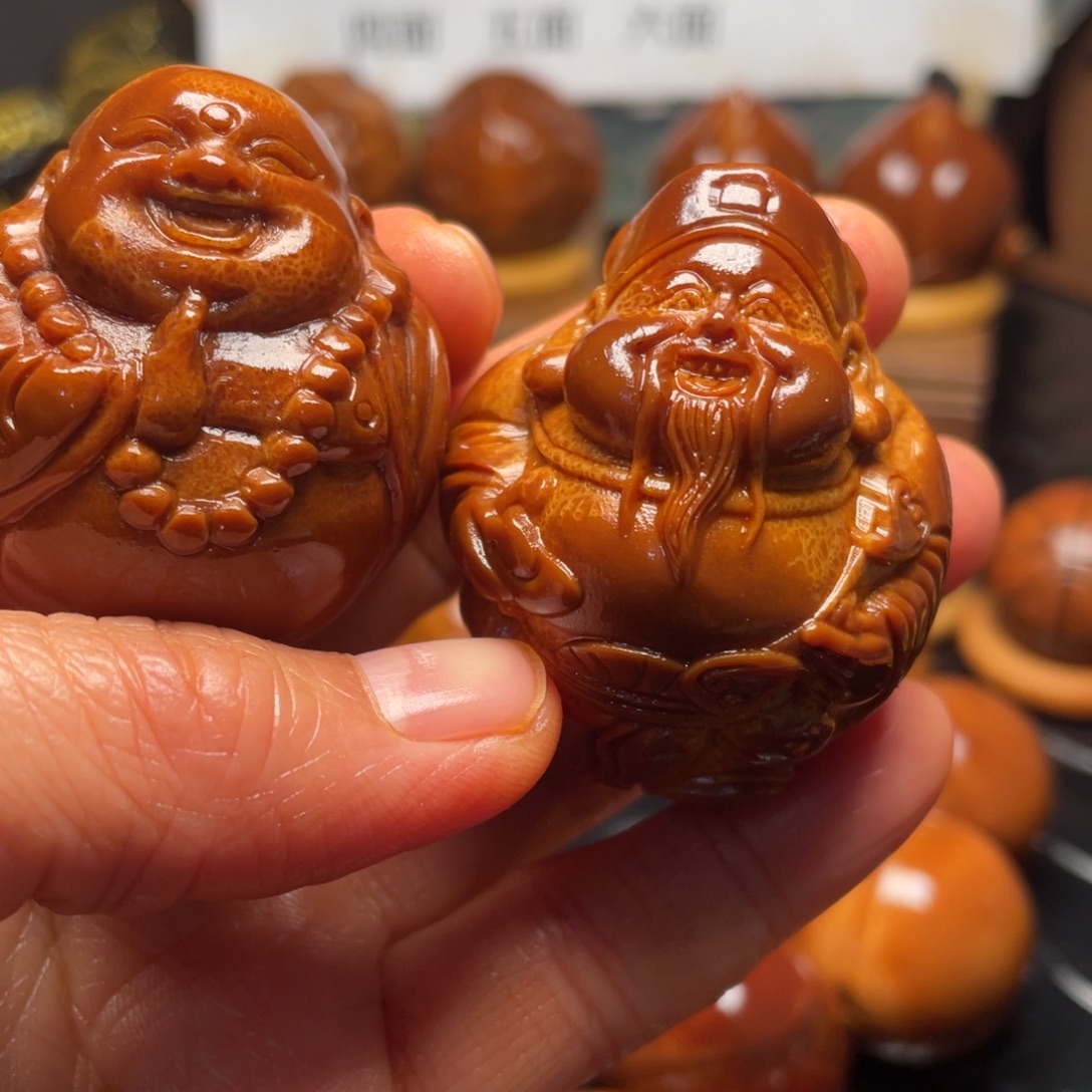 普***人橄榄核手串/手链直播66