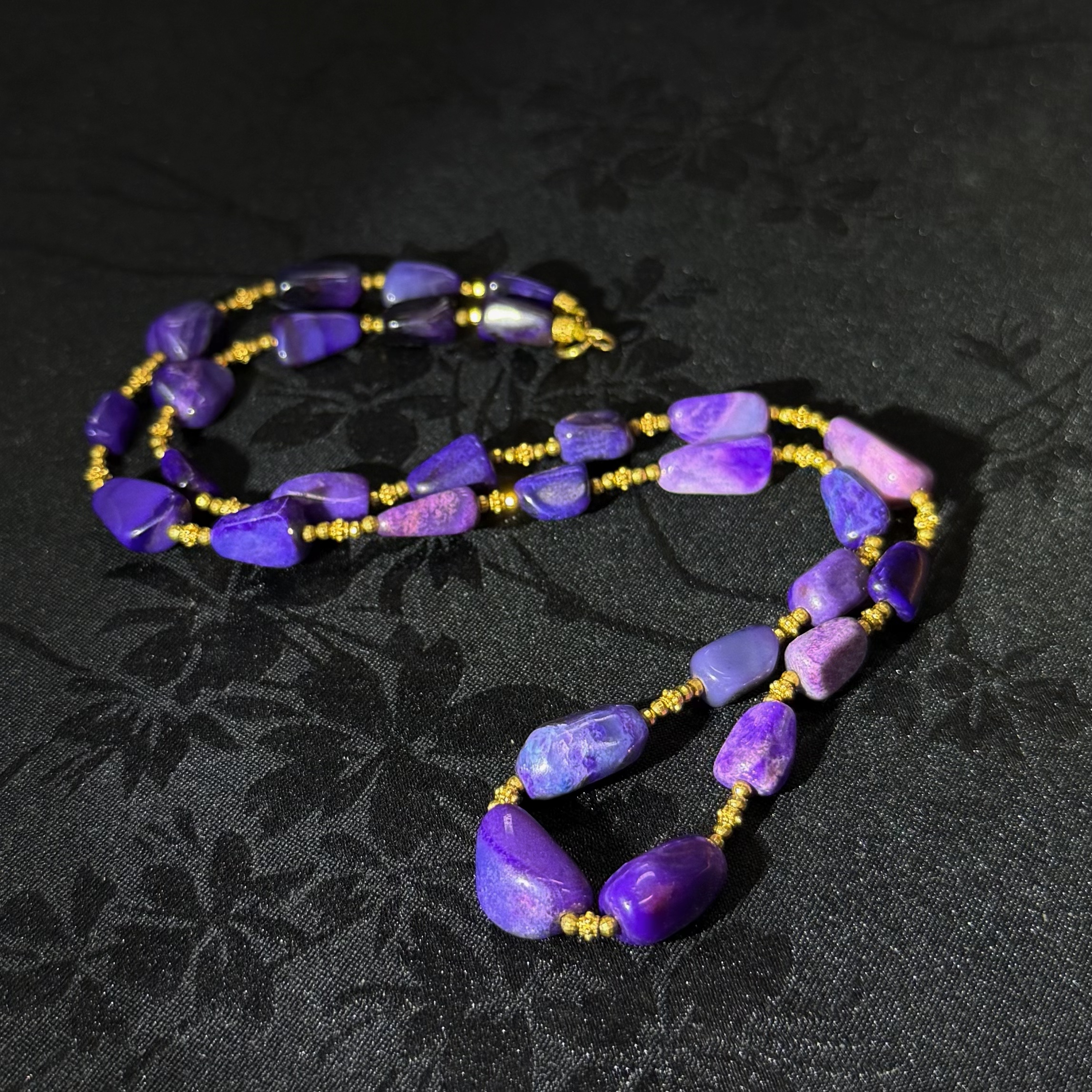 【玥岚舒俱来店】18k舒俱来随型项链（多样性发）A0100782