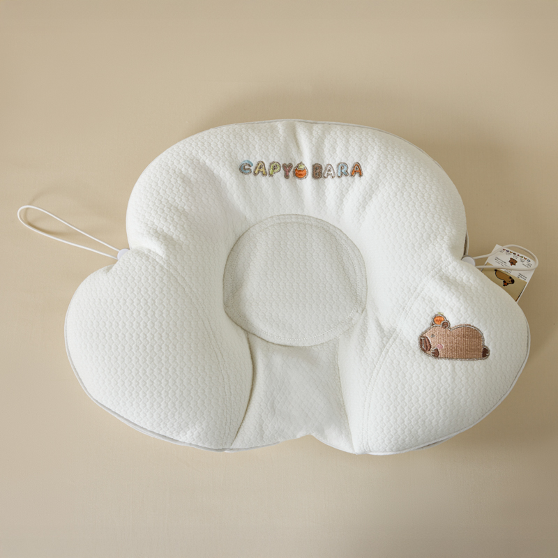 软管婴儿枕芯定型枕头新生儿小孩亲肤透气宝宝护颈单只纠正防扁头