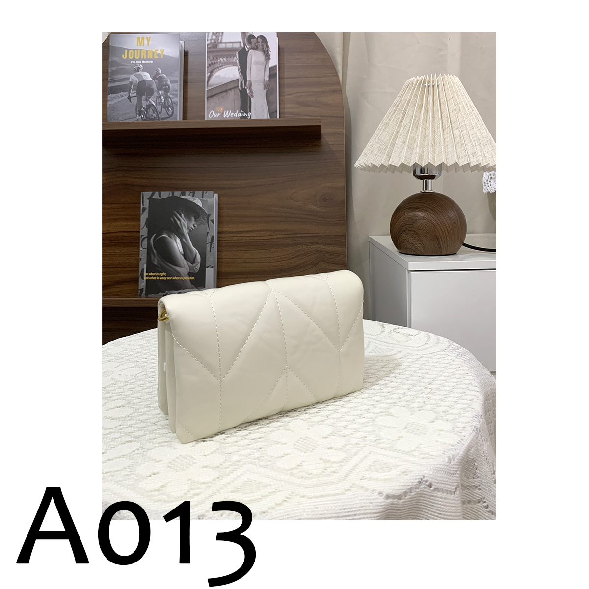 【A013】2025新款 时尚百搭大容量单肩斜跨包包女