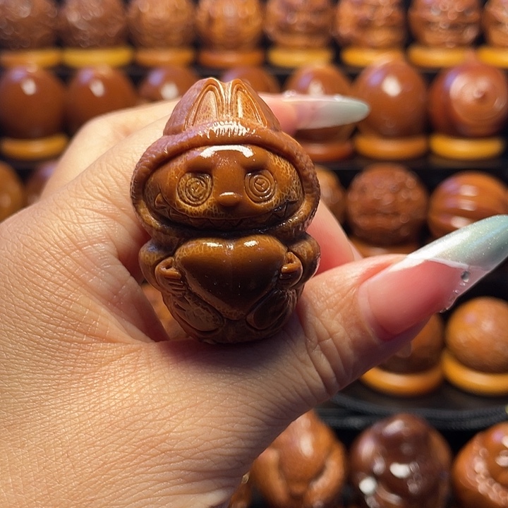 把件橄榄核橄榄雕刻