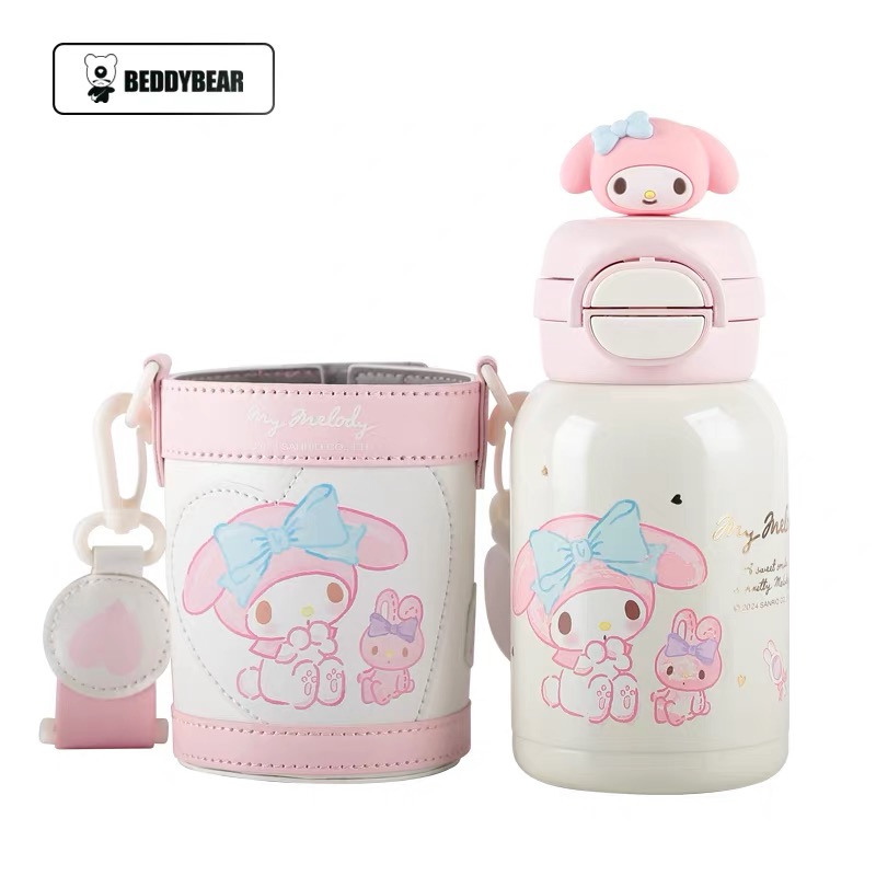 奶蒙-【111-600】开口笑双饮保温杯600ml