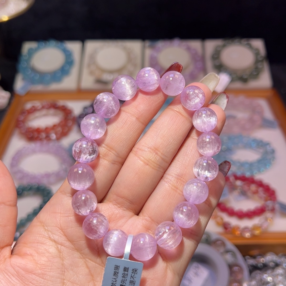 锂辉石紫锂辉未镶嵌紫锂辉11.2m m