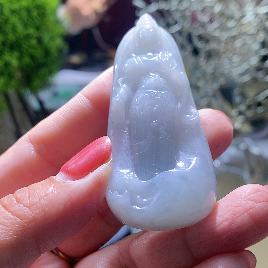 【闪购商品】翡翠未镶嵌颈饰观音