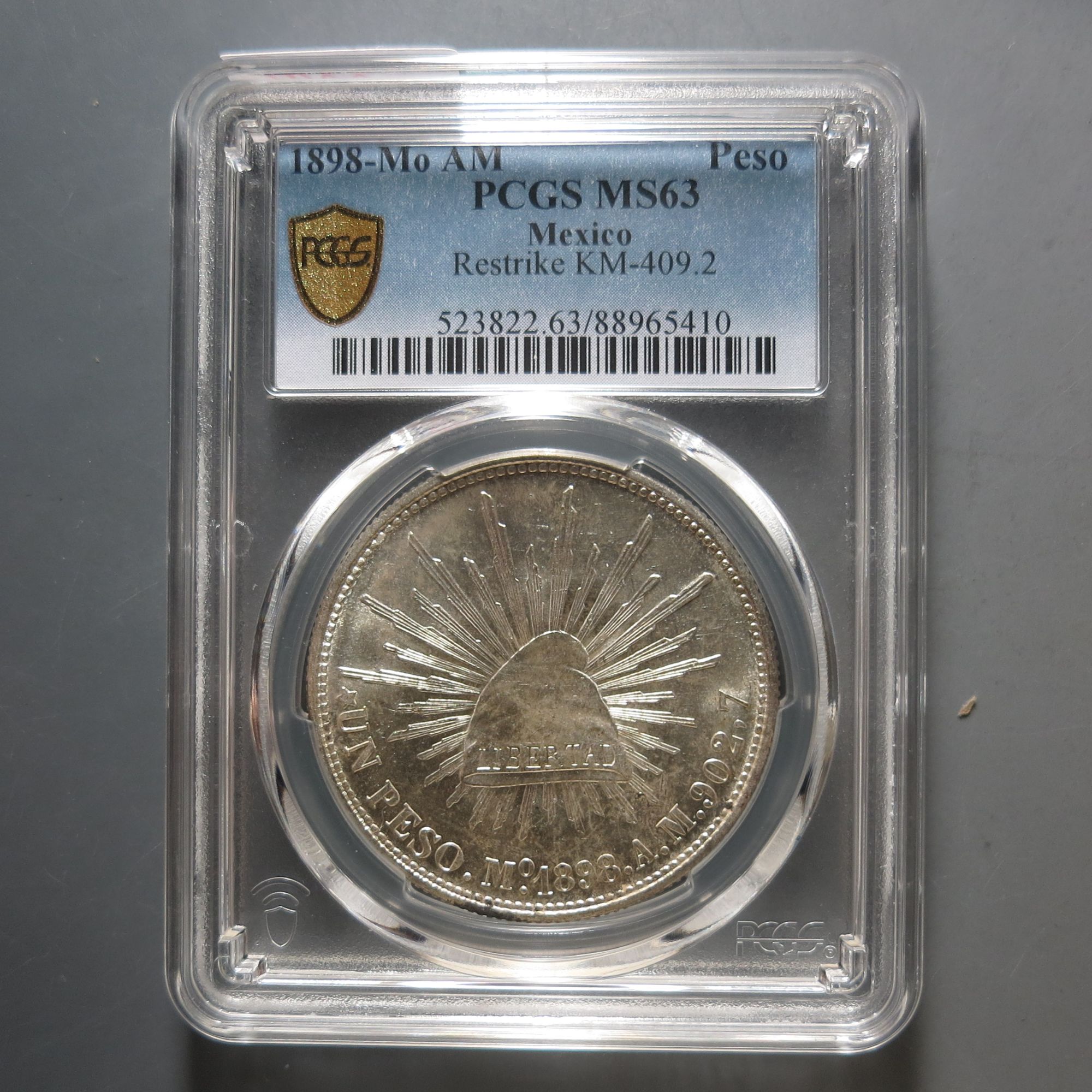 （PCGS-MS63)墨西哥鹰洋5410