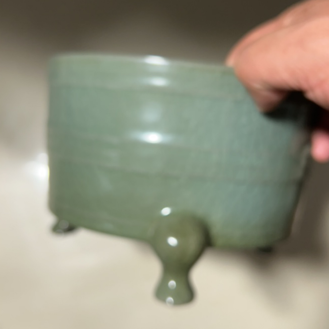 汝窑瓷洗器型美观大方典雅别致