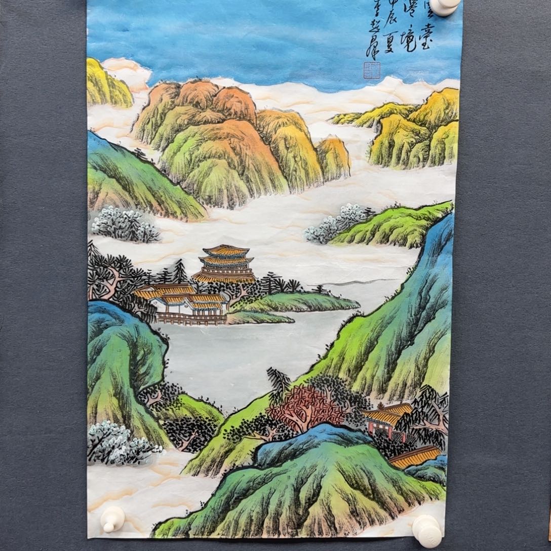 书法书法作品多次参加