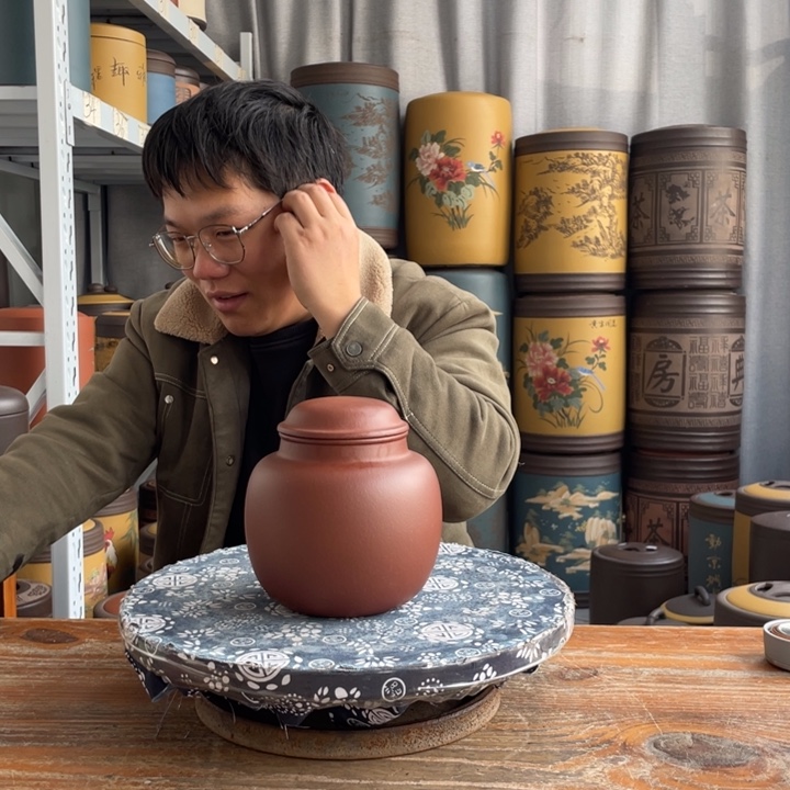 紫砂茶叶罐茶叶罐