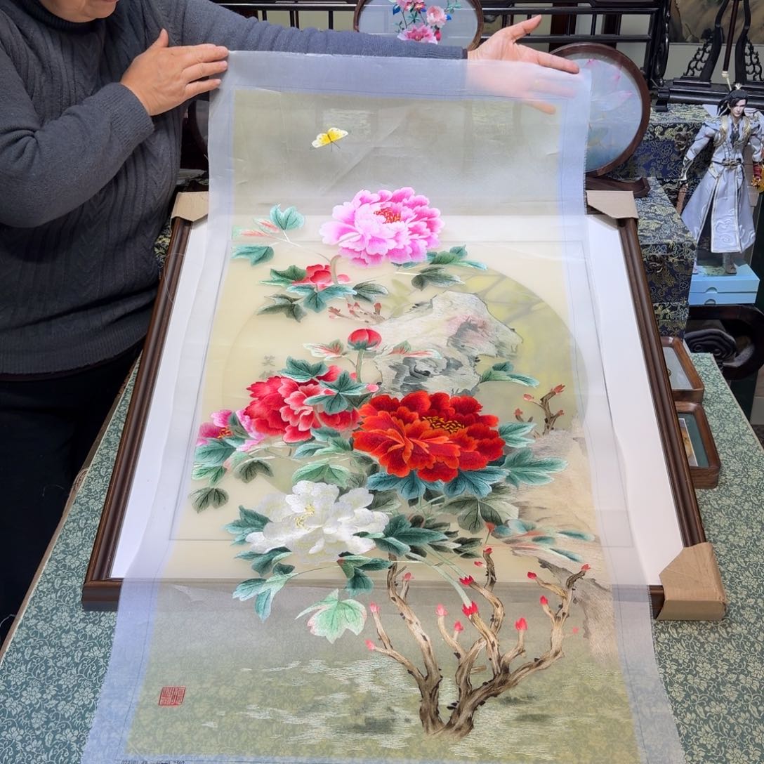 刺绣手工苏绣工艺精品