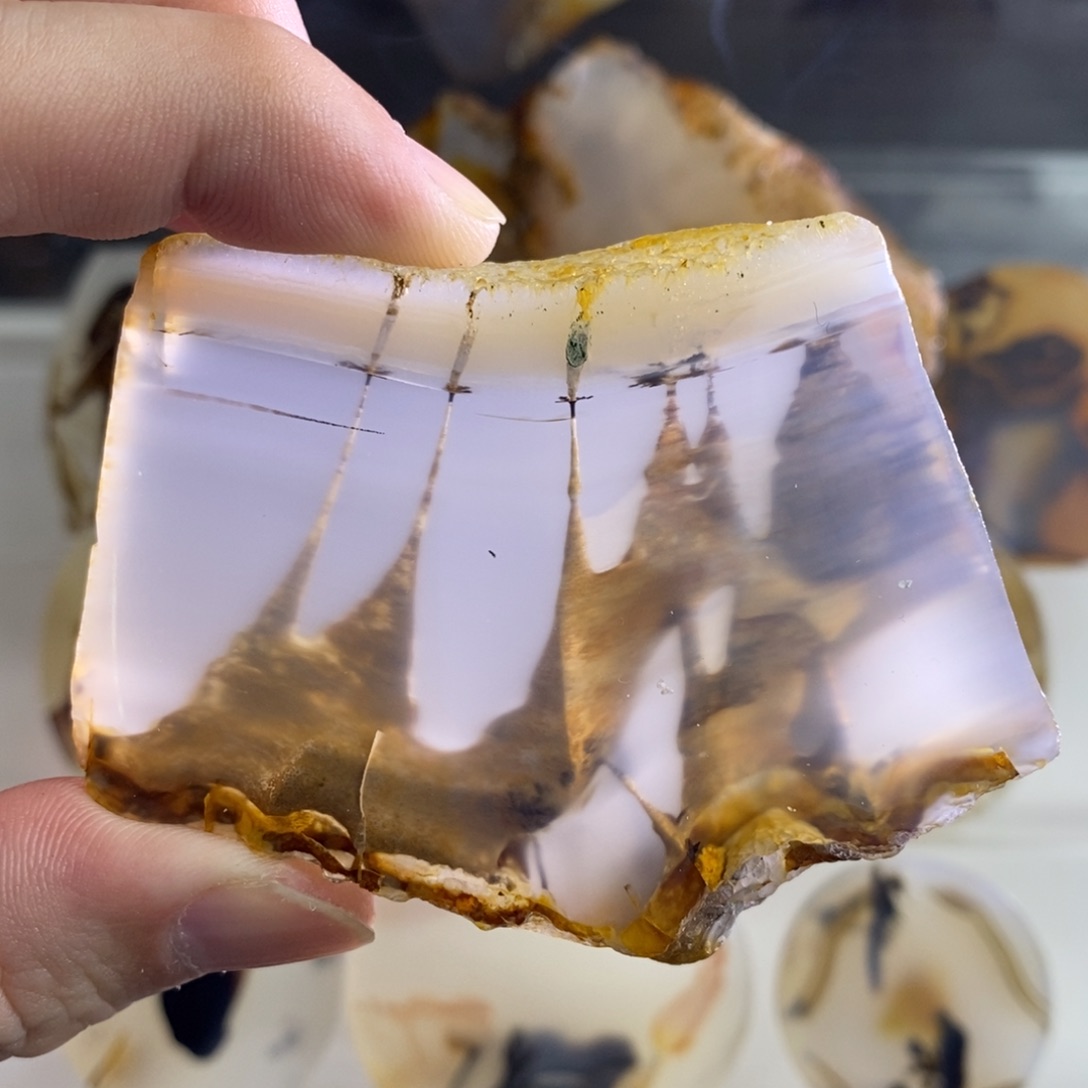 玛瑙/玉髓吊坠未镶嵌