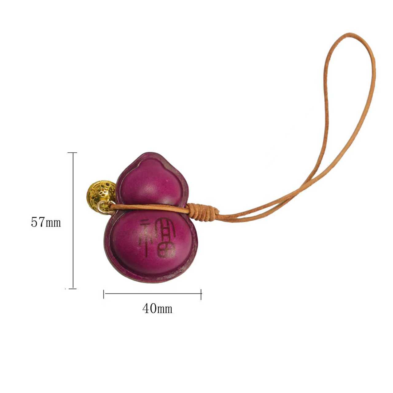 葫芦杯纯手工文创牛皮配饰创意个性配饰