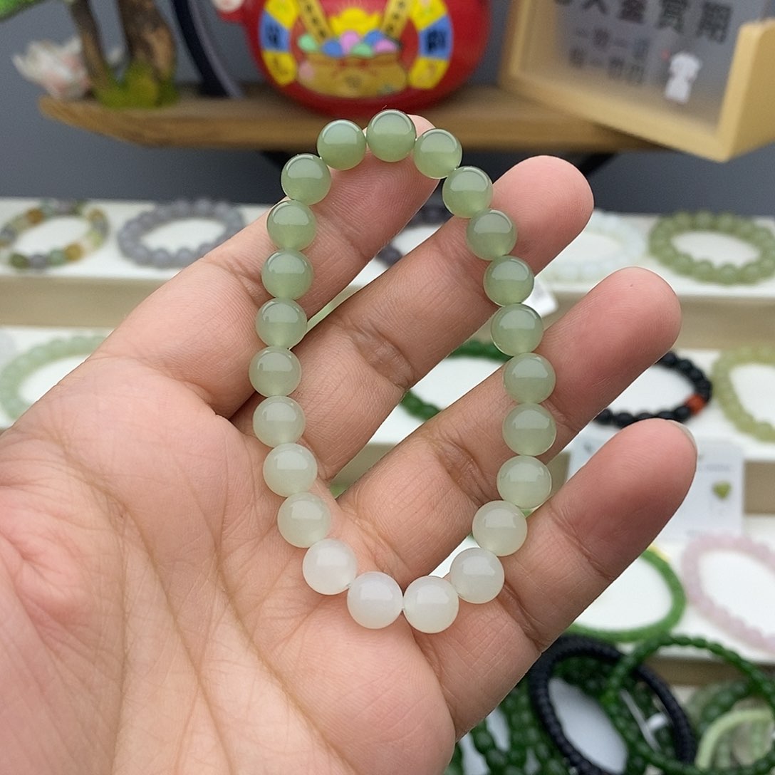 和田玉手链未镶嵌