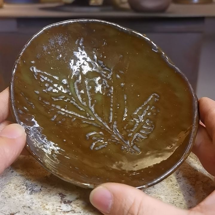 盘手工高温原矿窑变