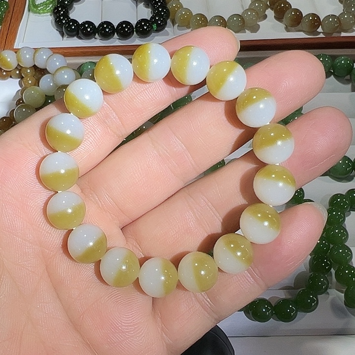 和田玉（糖玉）未镶嵌手串