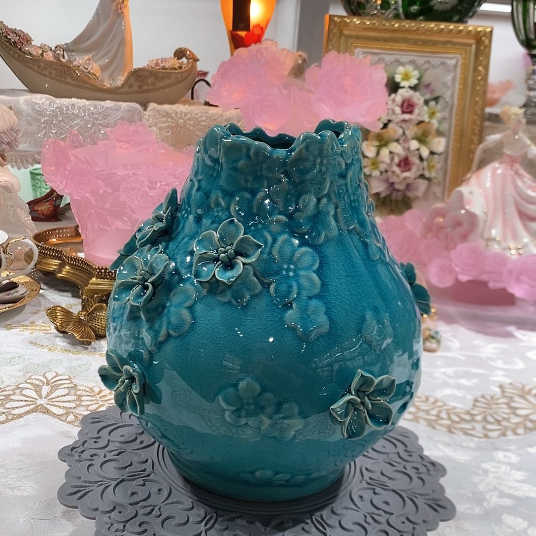 摆件0033福利出口高温瓷花瓶