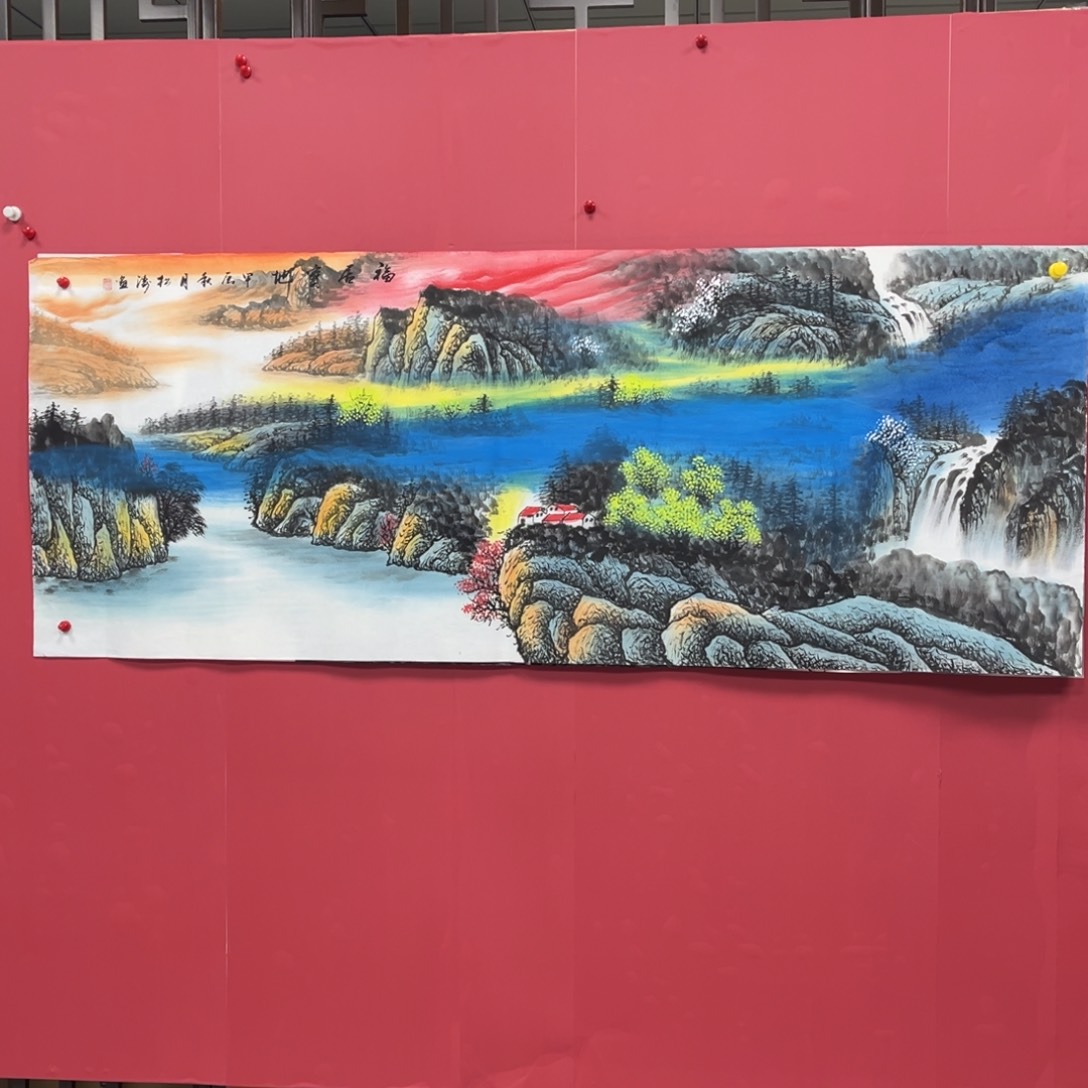 国画国画作品集一个由
