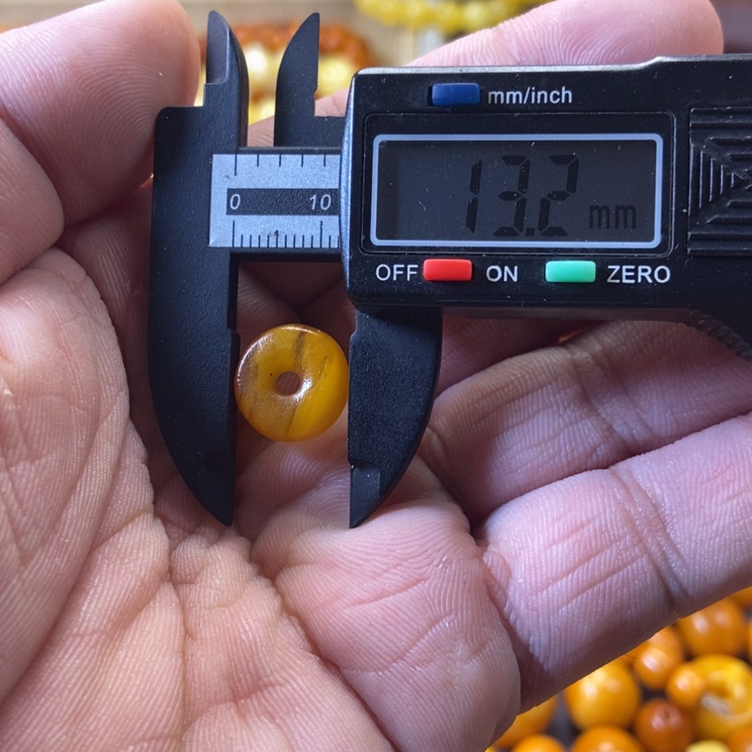 蜜蜡项圈未镶嵌老蜜蜡藏扣