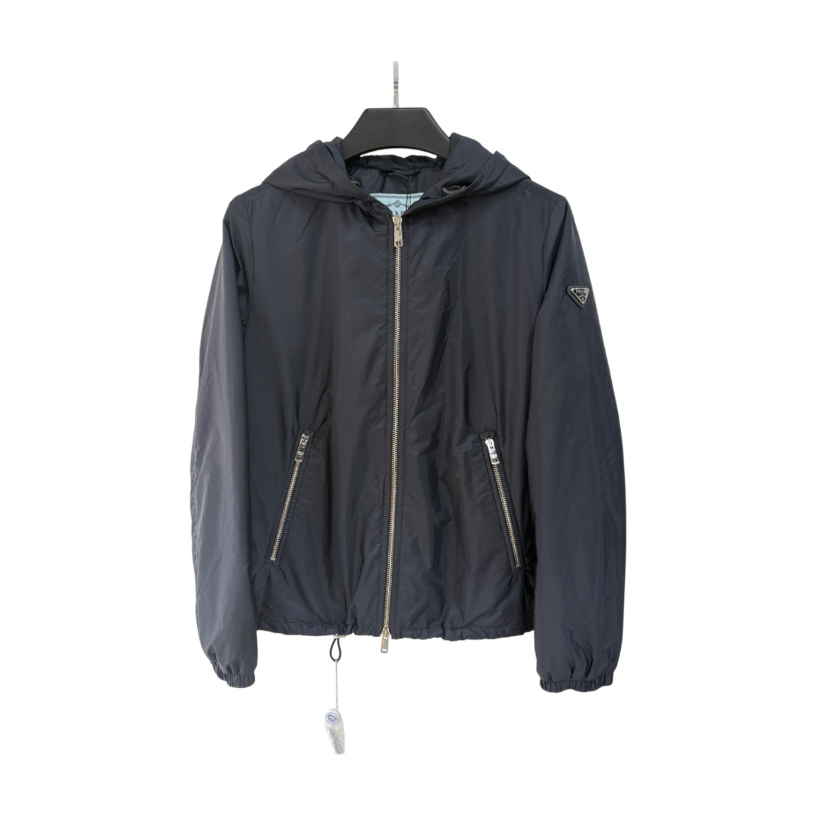 未使用 Prada/普拉达 侧边铁三角标冲锋衣/38码/256225