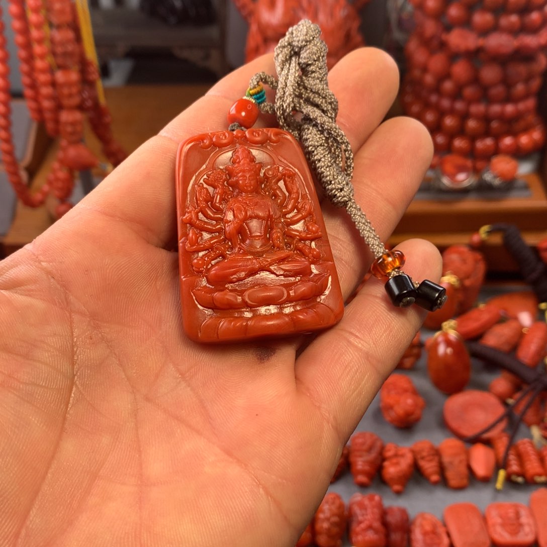 南红玛瑙南红玛瑙未镶嵌海**楼