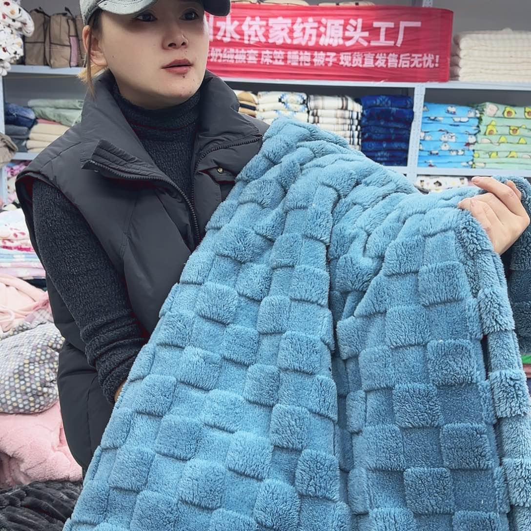 羊驼毛200.230塔夫绒剪花毯速热，孤