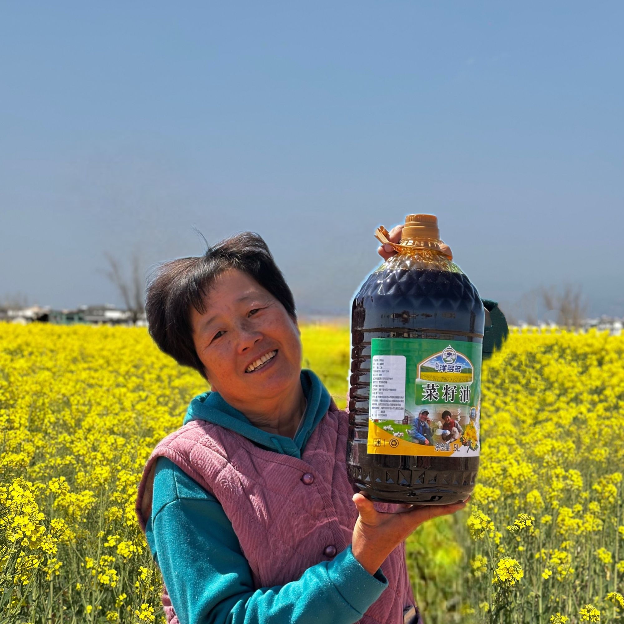 【菜籽油】内蒙羊多多现榨菜籽油