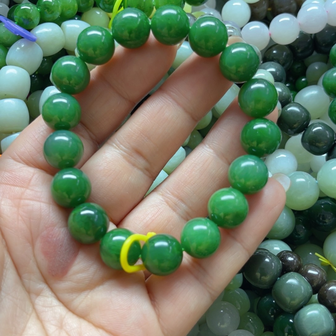 和田玉手链未镶嵌