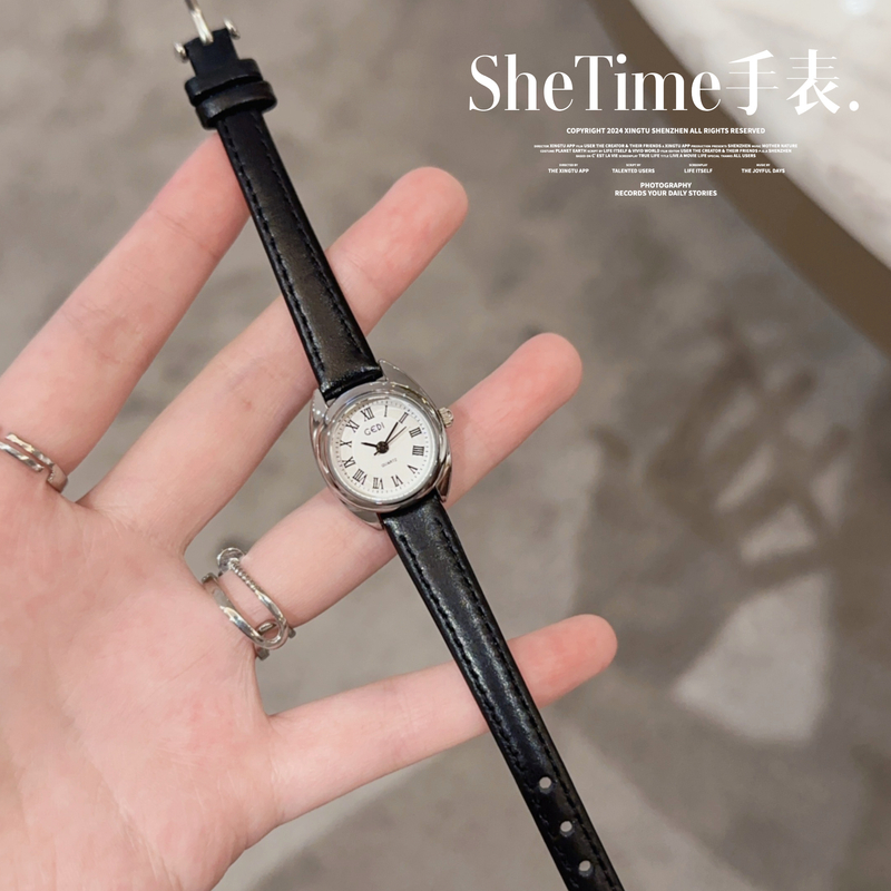 防水女士手表女款腕表百搭女表轻奢时尚气质小众精致礼物送女友