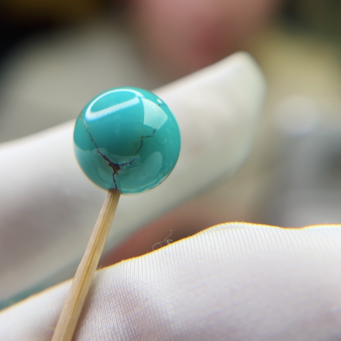 绿松石珠宝奇石未镶嵌12.4