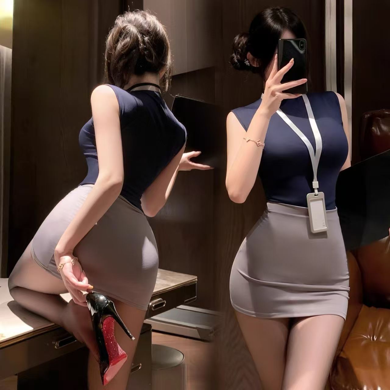 主播同款亲测制服套装