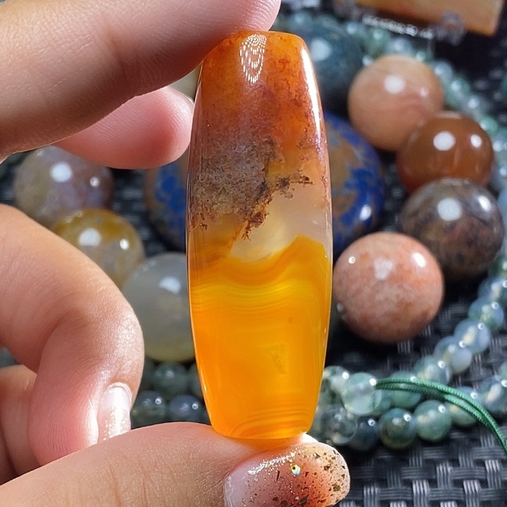 未镶嵌颈饰玛瑙/玉髓