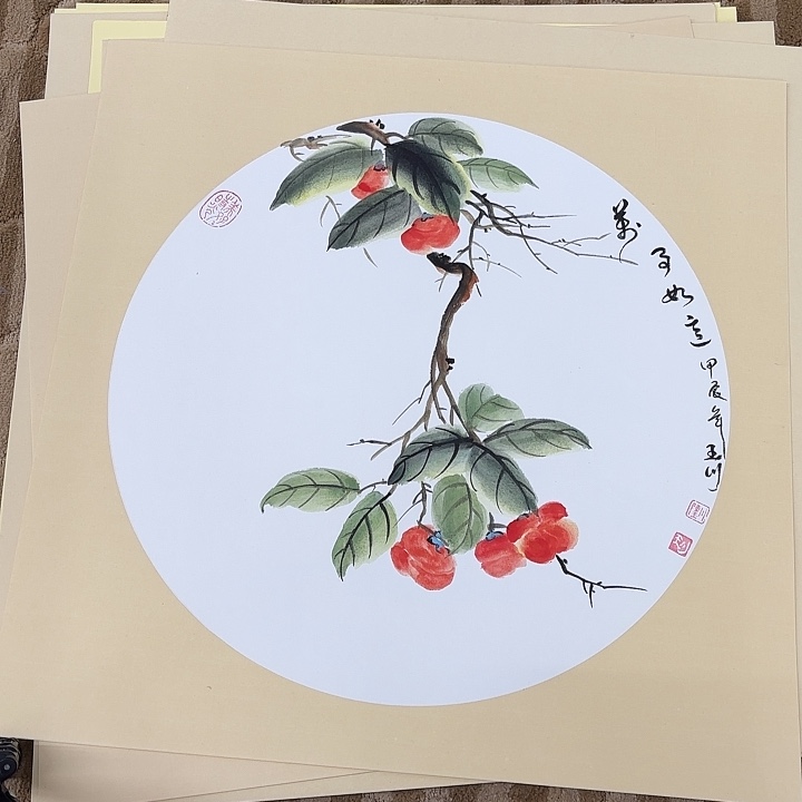 国画甜**贝花鸟等多种鸟类的栖息环境50.50