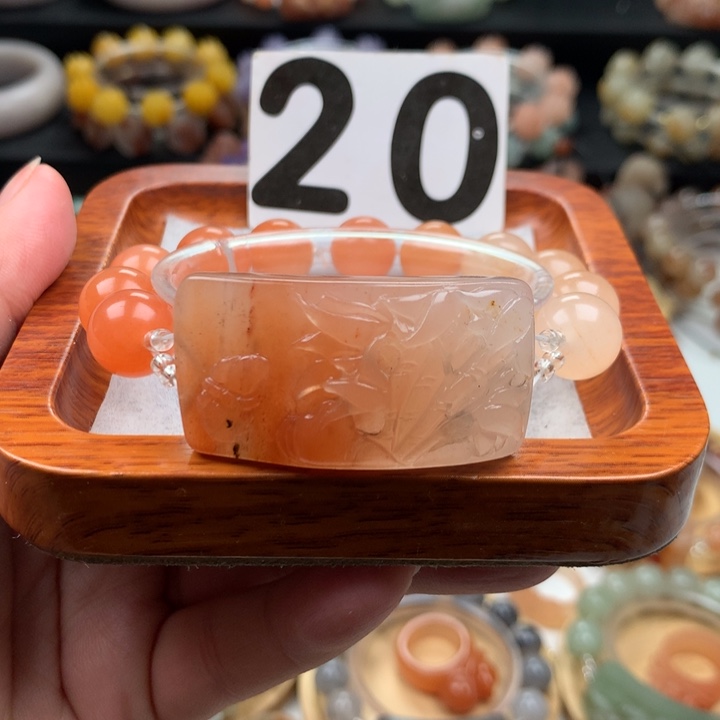 石英质玉手链未镶嵌