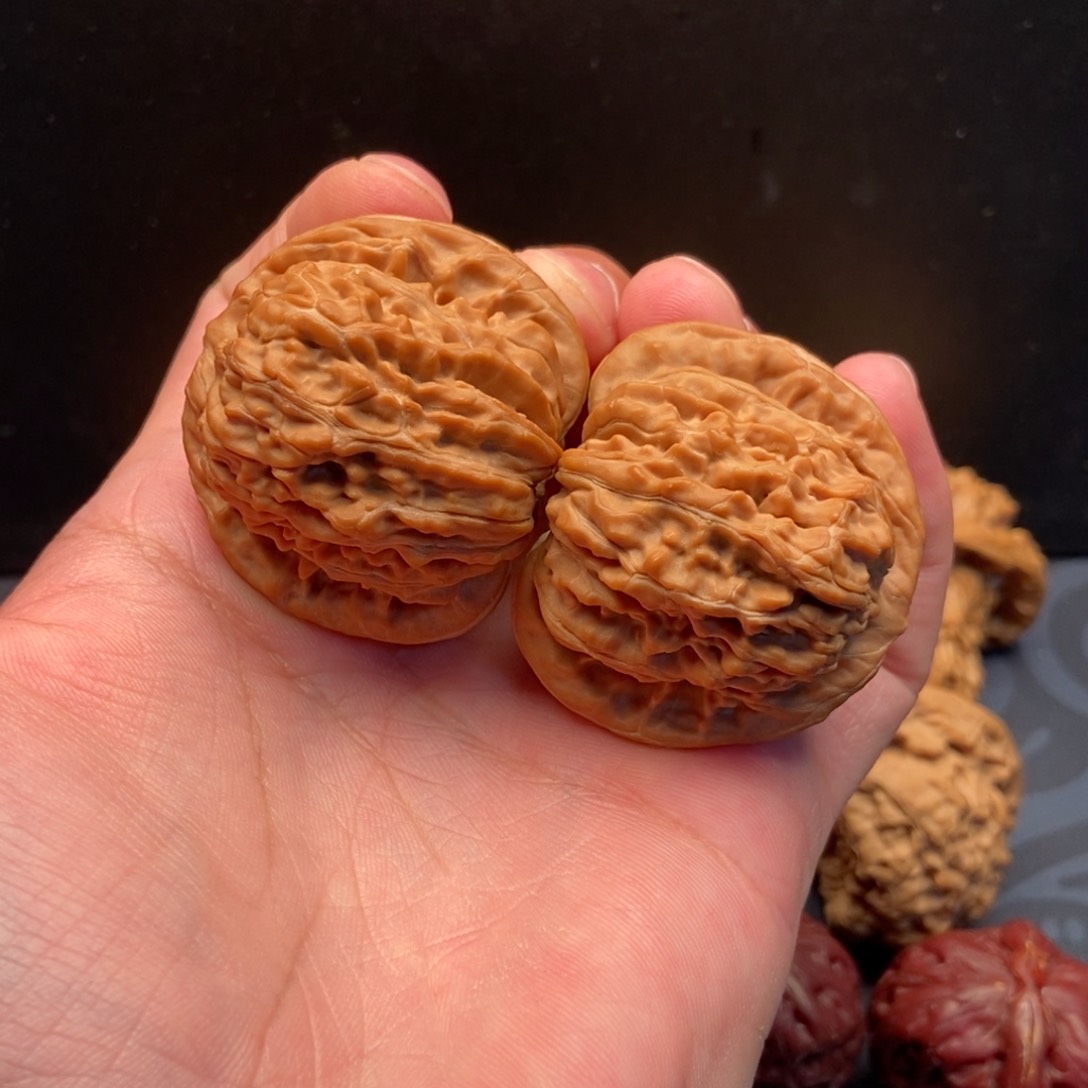 文玩核桃把件四座楼(43尺寸)