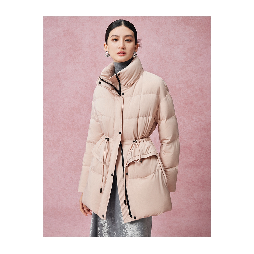 【诗语专属】MandyZhang90白鸭绒羽绒服女秋冬时尚连帽外套