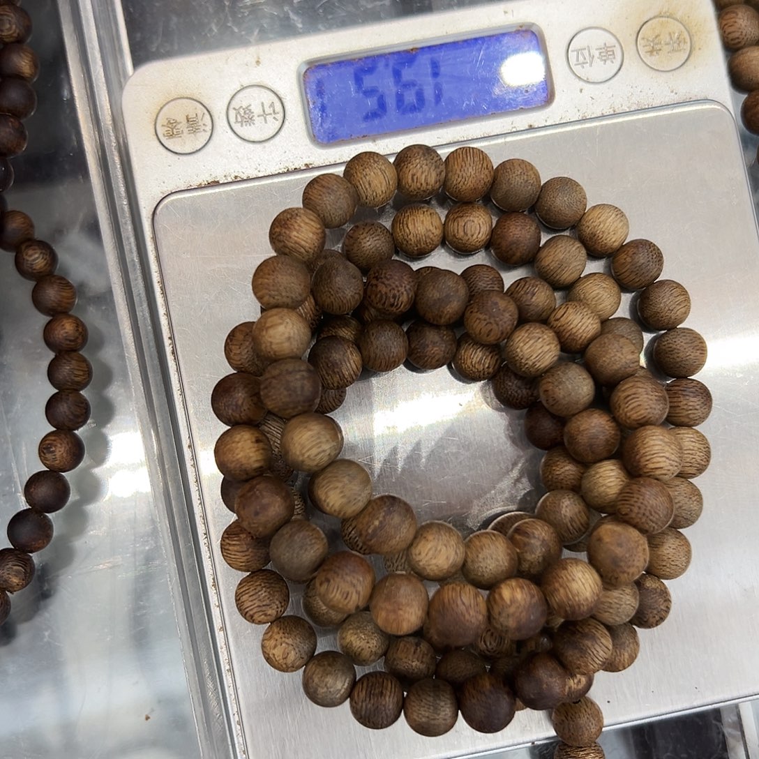 沉香手串棋楠多圈卡08