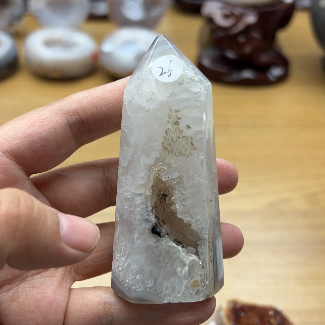 水晶水晶无镶嵌未镶嵌柱子14