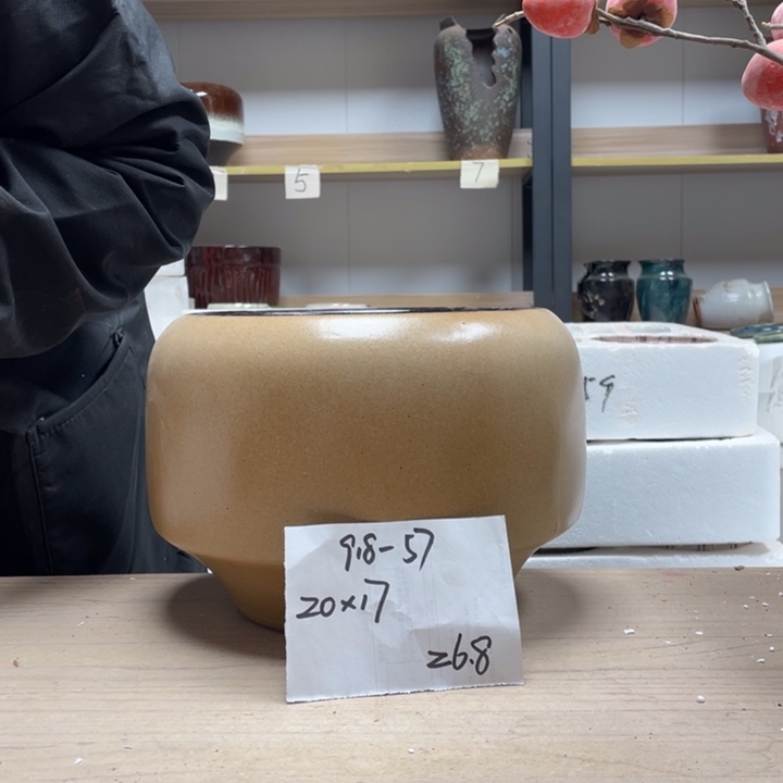 粗陶多肉花盆微瑕57