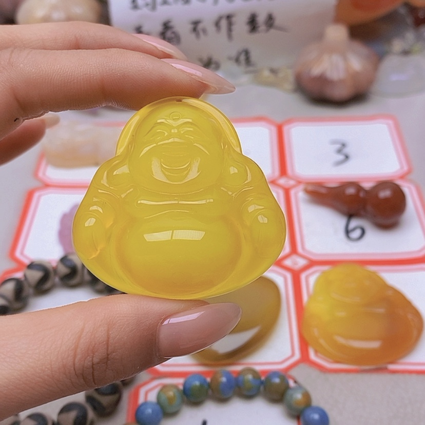 【闪购商品】未镶嵌玛瑙/玉髓珠宝半成品恒**石