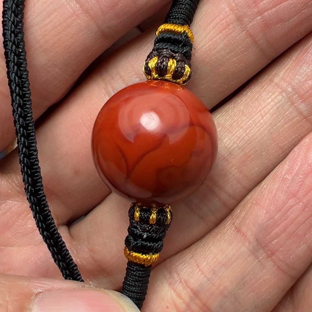 南红玛瑙颈饰未镶嵌