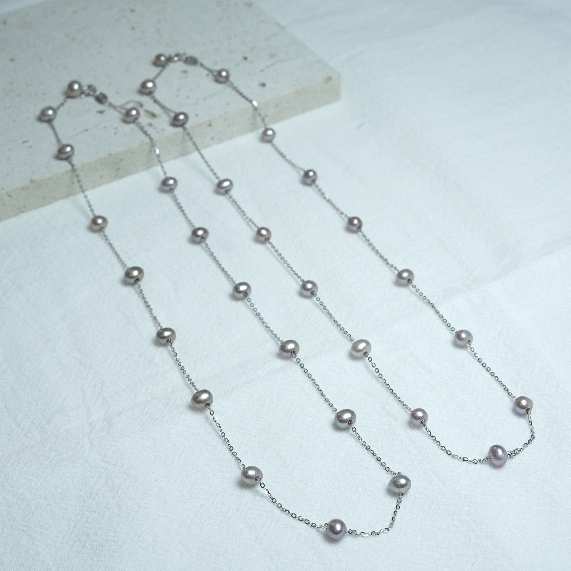 【星浩好物】淡水珍珠套链 QT27H464【多样性发一件】4mm