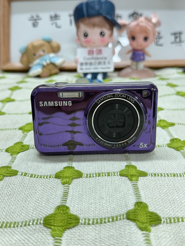 95新 Samsung/三星 PL120 1400万像素5倍变焦双屏自拍网红相机