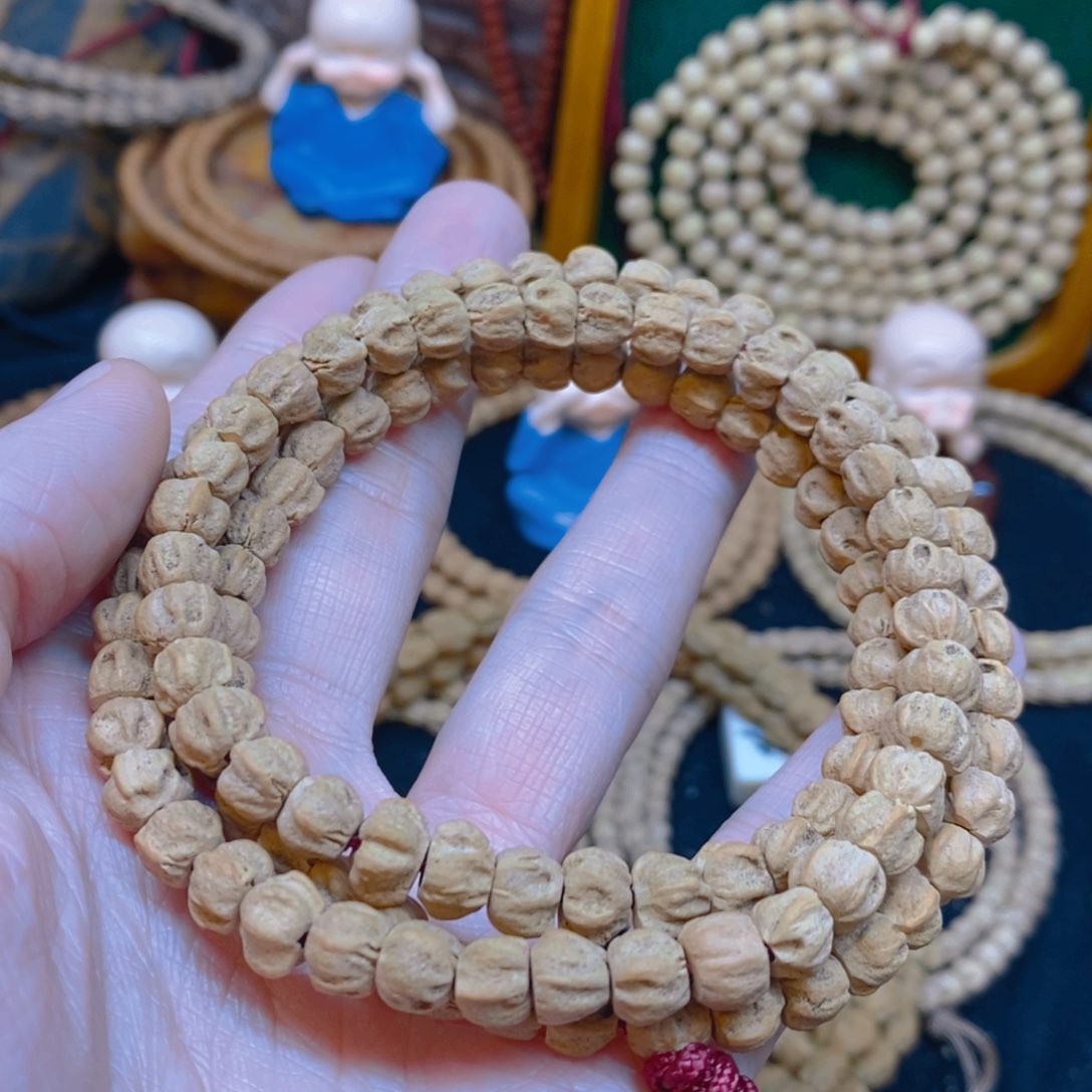 柏香籽/百香籽吊坠多棱深坑鬼