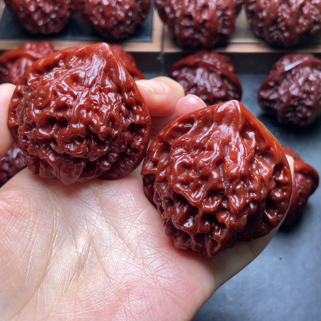 吊坠文玩核桃輕*官帽