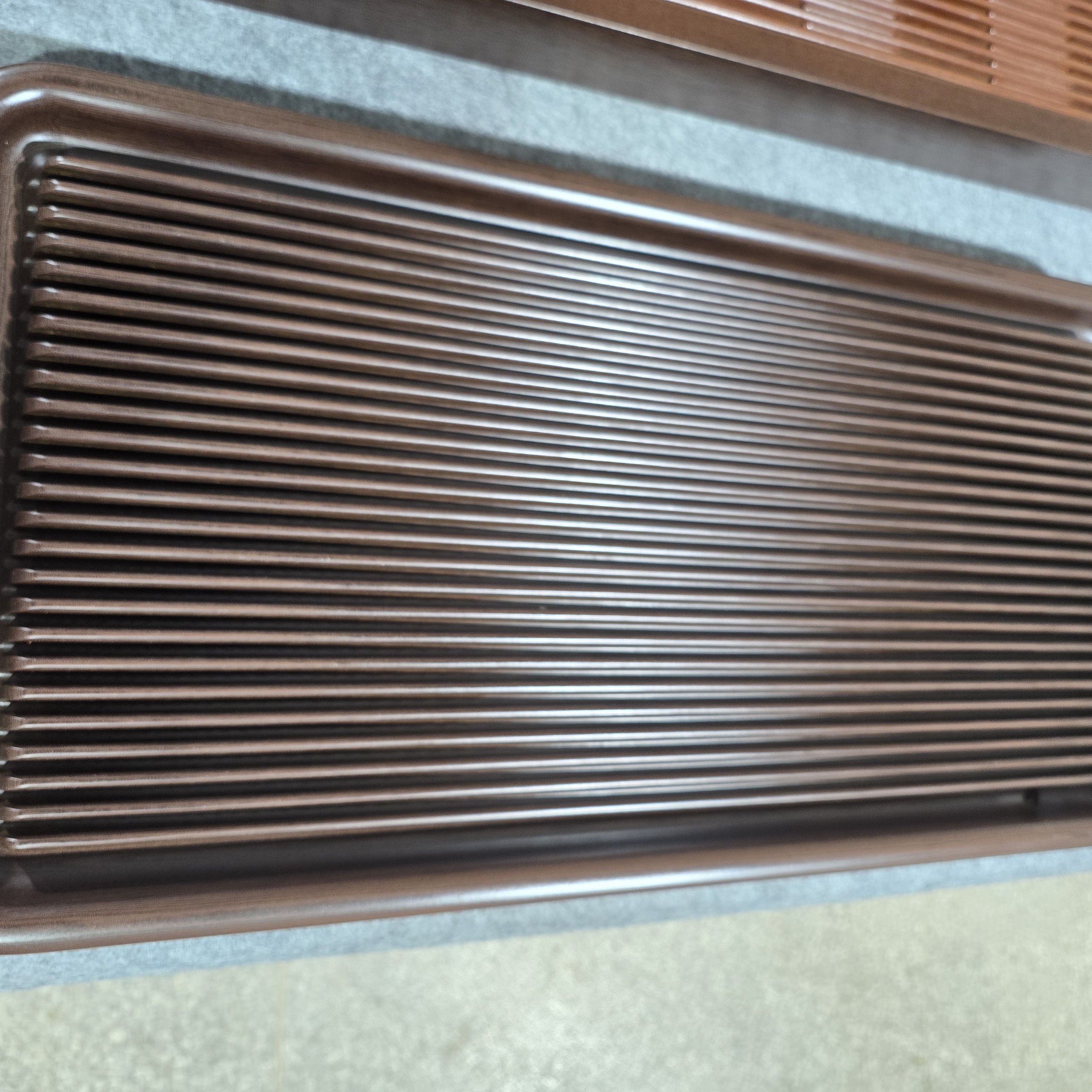 博观底部排水60×30×5电木茶盘排水整块家用客厅办公室茶台