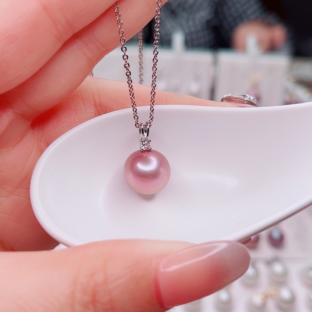 淡水珍珠合金吊坠(赠链)