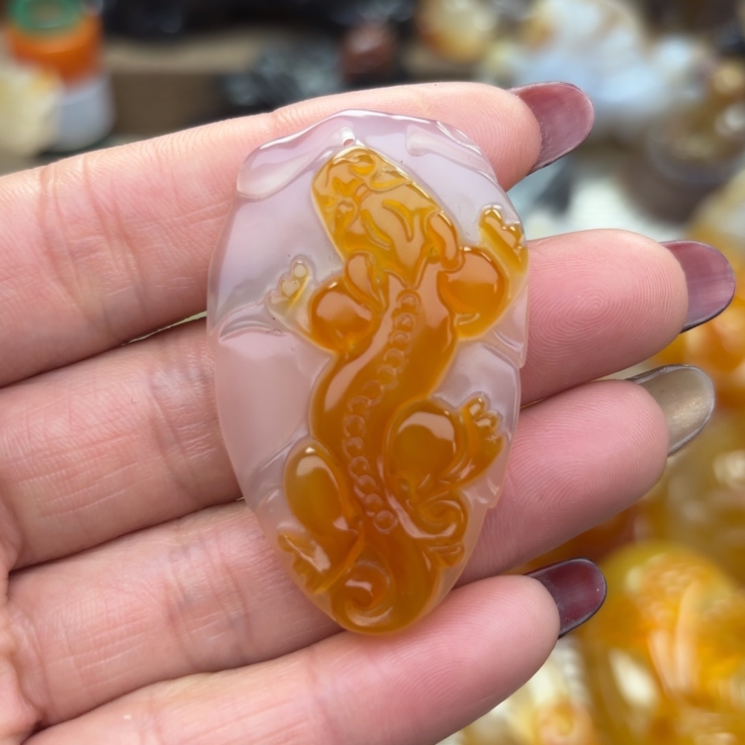 玛瑙/玉髓挂件未镶嵌