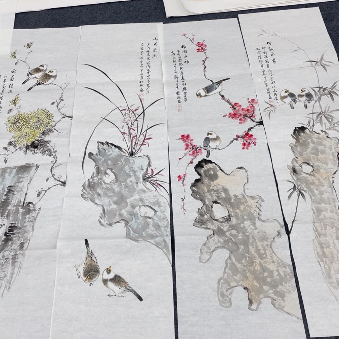 国画国画作品欣赏一下