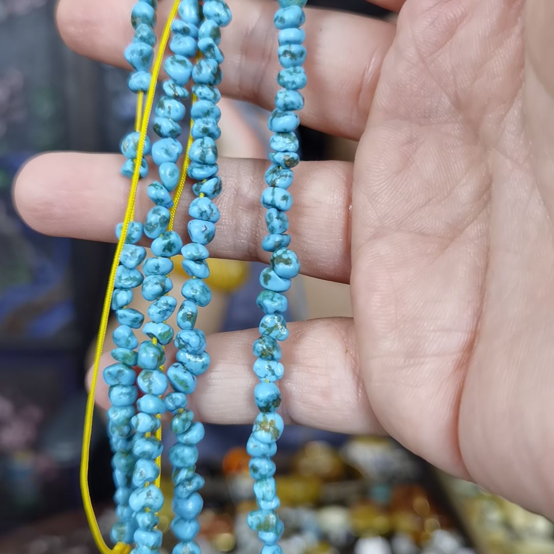 未镶嵌绿松石手链手链